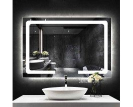 Зеркало для ванной с подсветкой Апекс 120х80 см